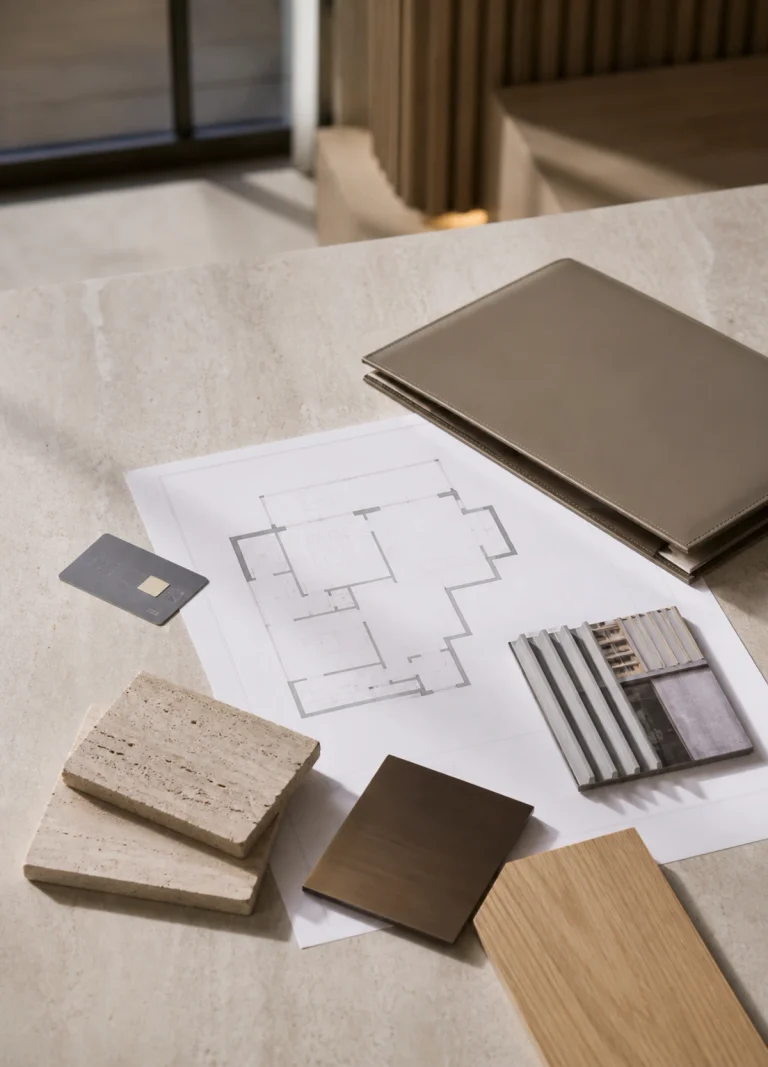 Purchase-terms review — layout, materials and property specification.