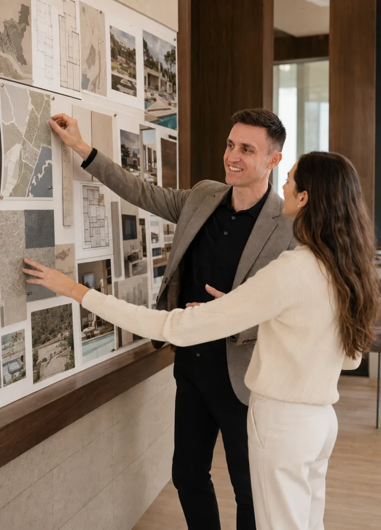 Selection based on your criteria — Aleksei and a client choose the important property parameters.